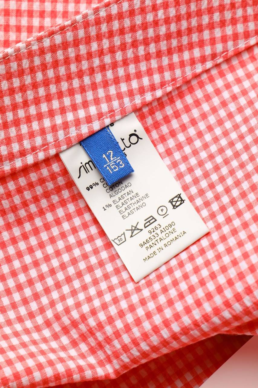 Carou Fay Hose Mit Karo-Muster