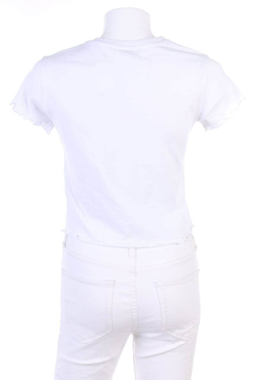 Carou FB SISTER Kurzarm-Shirt Mit Stickereien