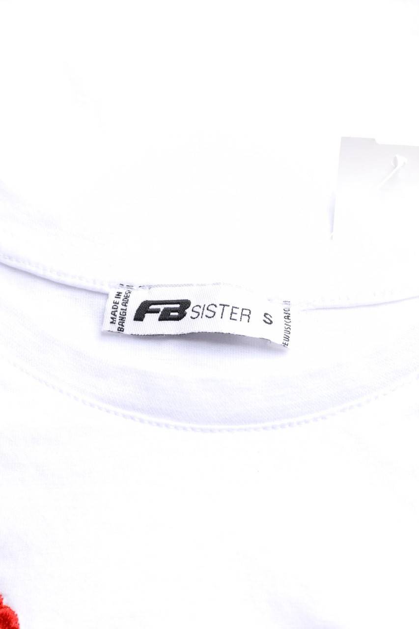 Carou FB SISTER Kurzarm-Shirt Mit Stickereien