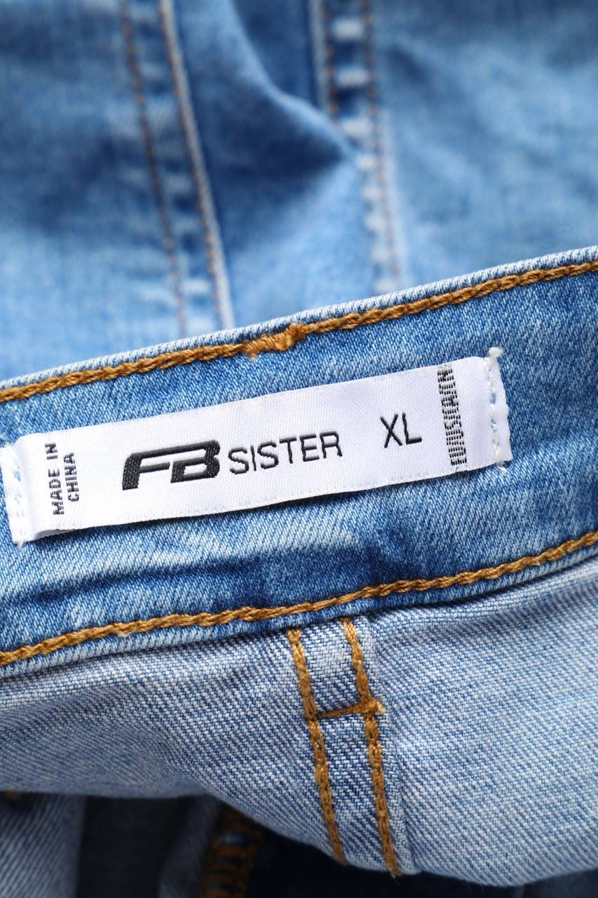 Carou FB SISTER Mini-Jeansrock Mit Stickereien