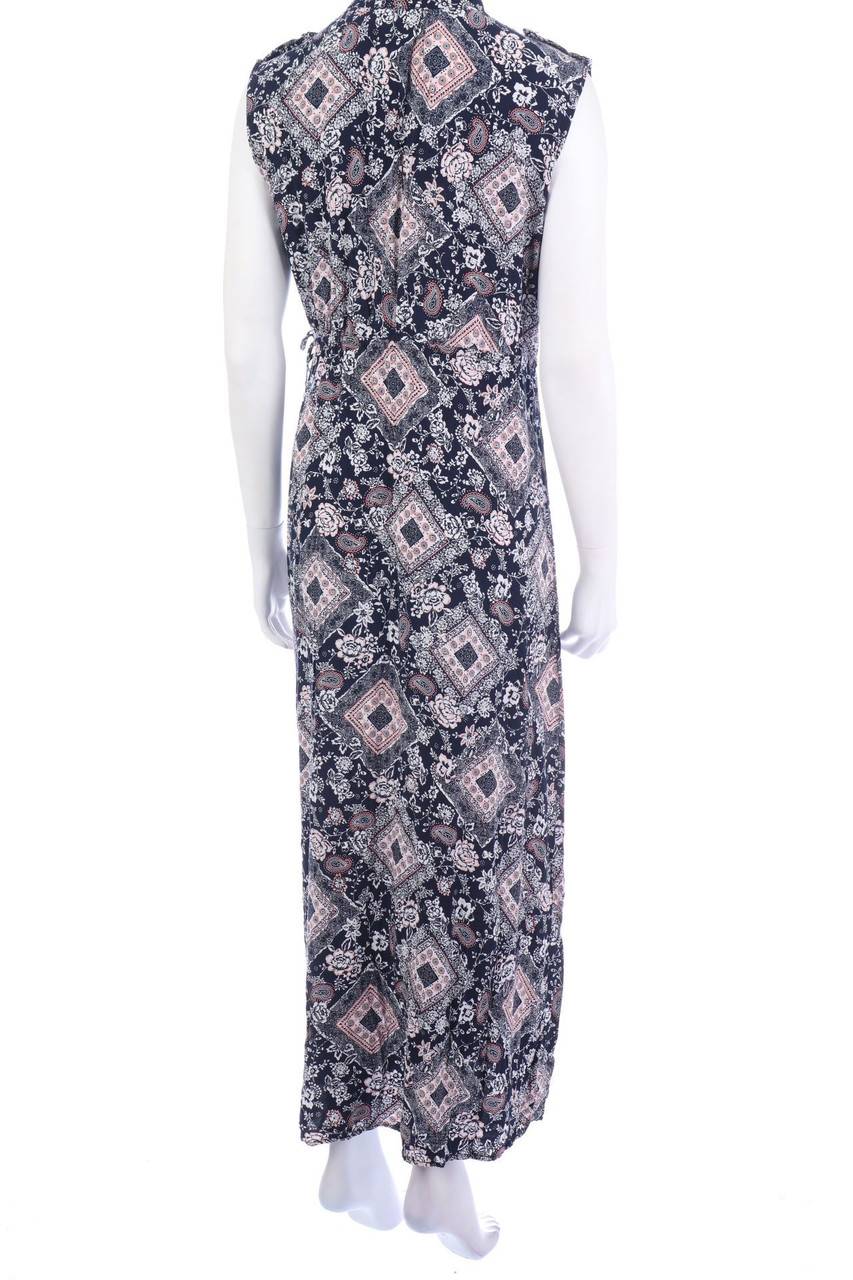 Carou FEE RED Paris Maxi-Kleid Mit Blumen-Print