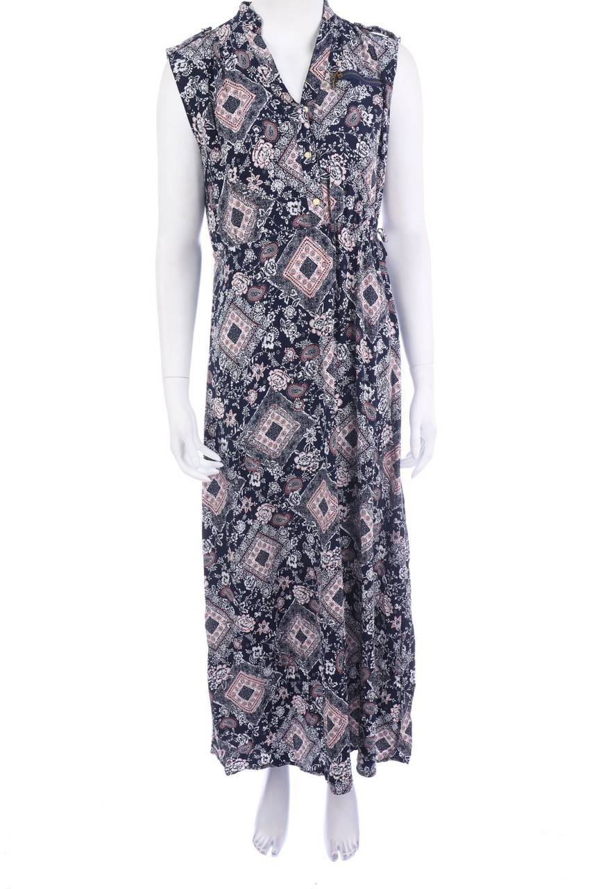 Carou FEE RED Paris Maxi-Kleid mit Blumen-Print