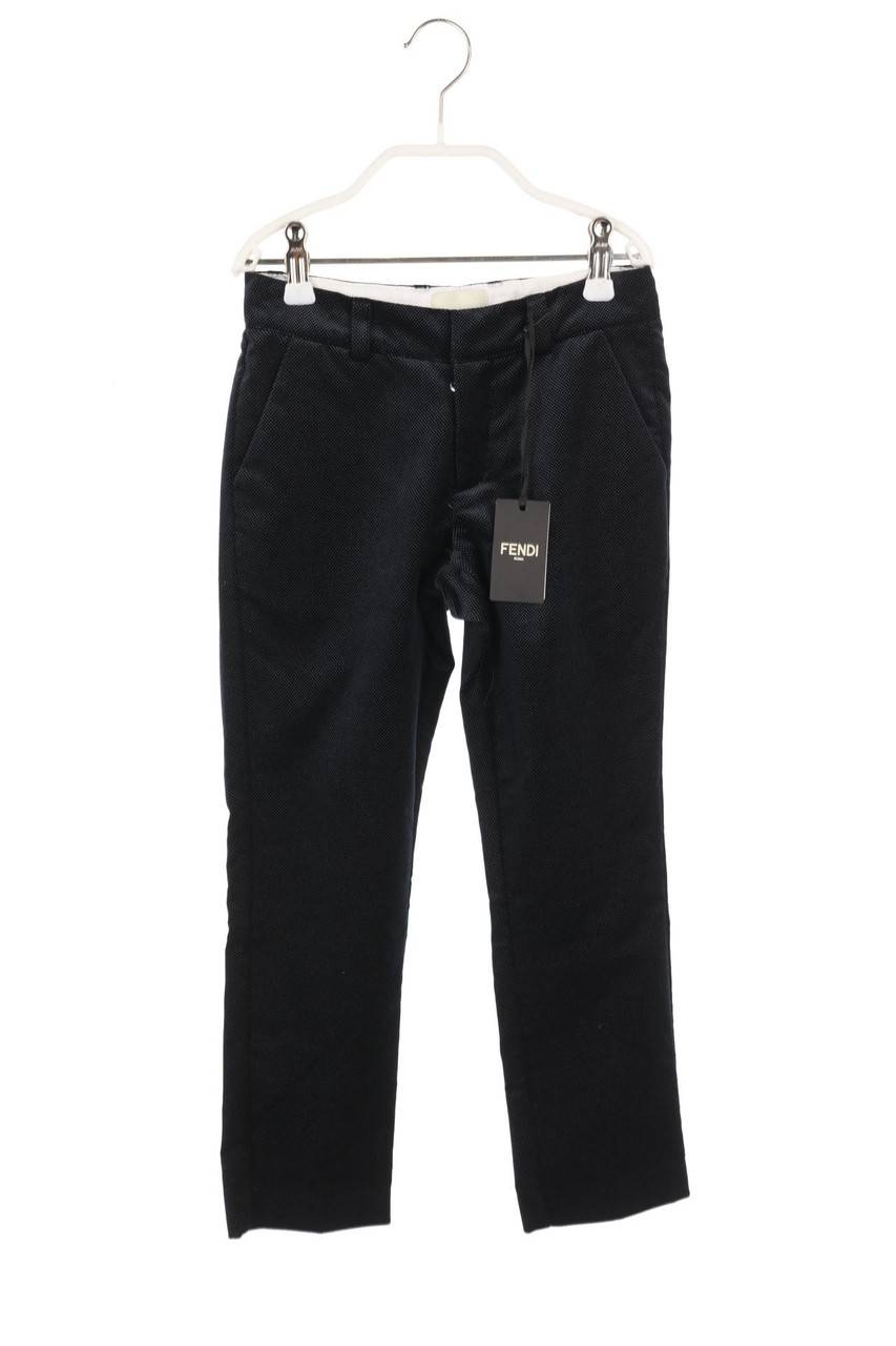 Carou Fendi Samt-Hose mit Pünktchen