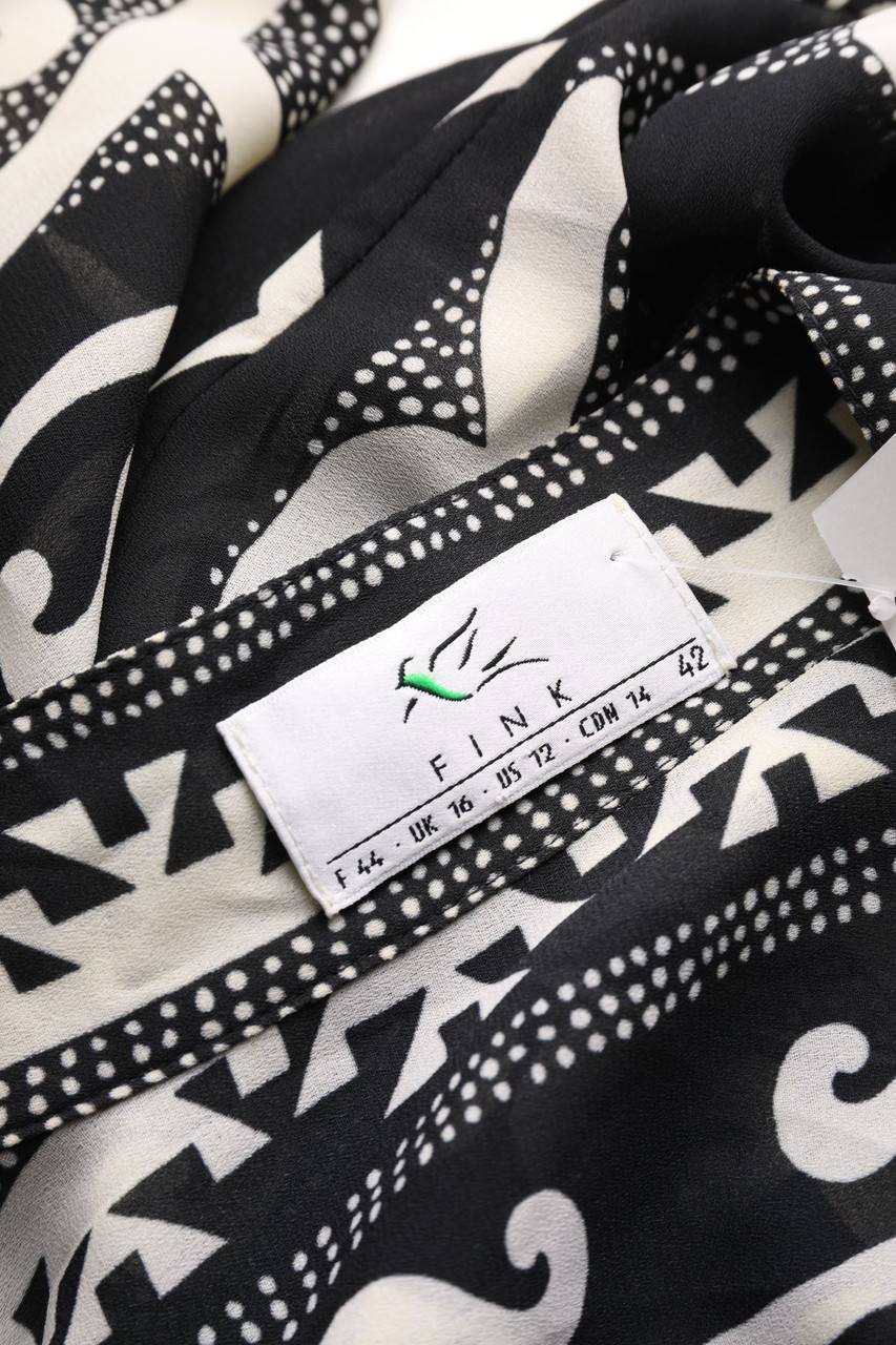 Carou FINK Chiffon-Jacke Mit Print