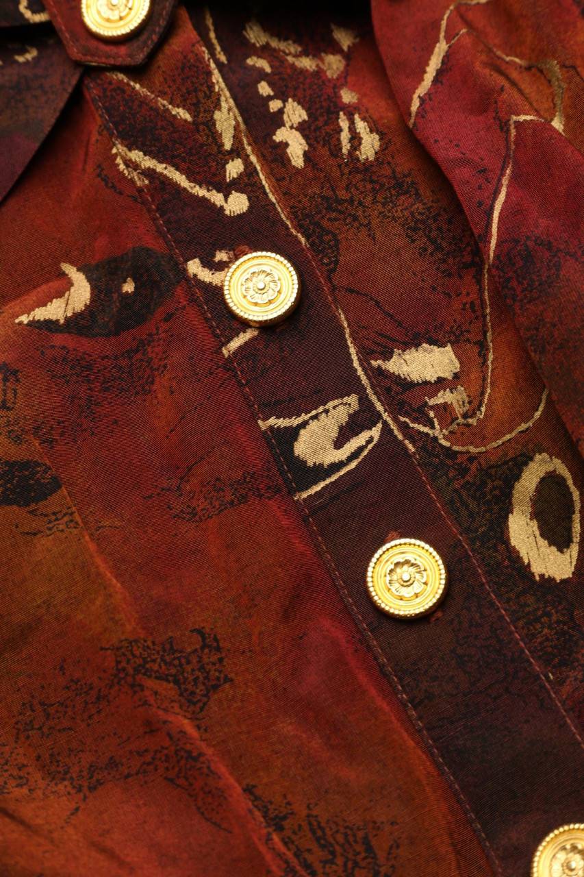 Carou FINK MODELL Bluse Mit Print