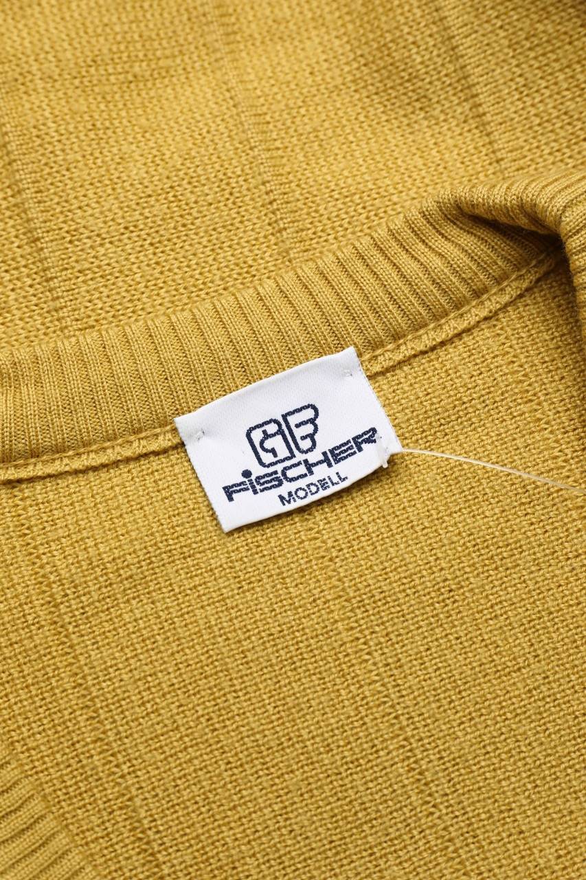 Carou FISCHER V-Neck-Pullover Aus Schurwoll-Mix