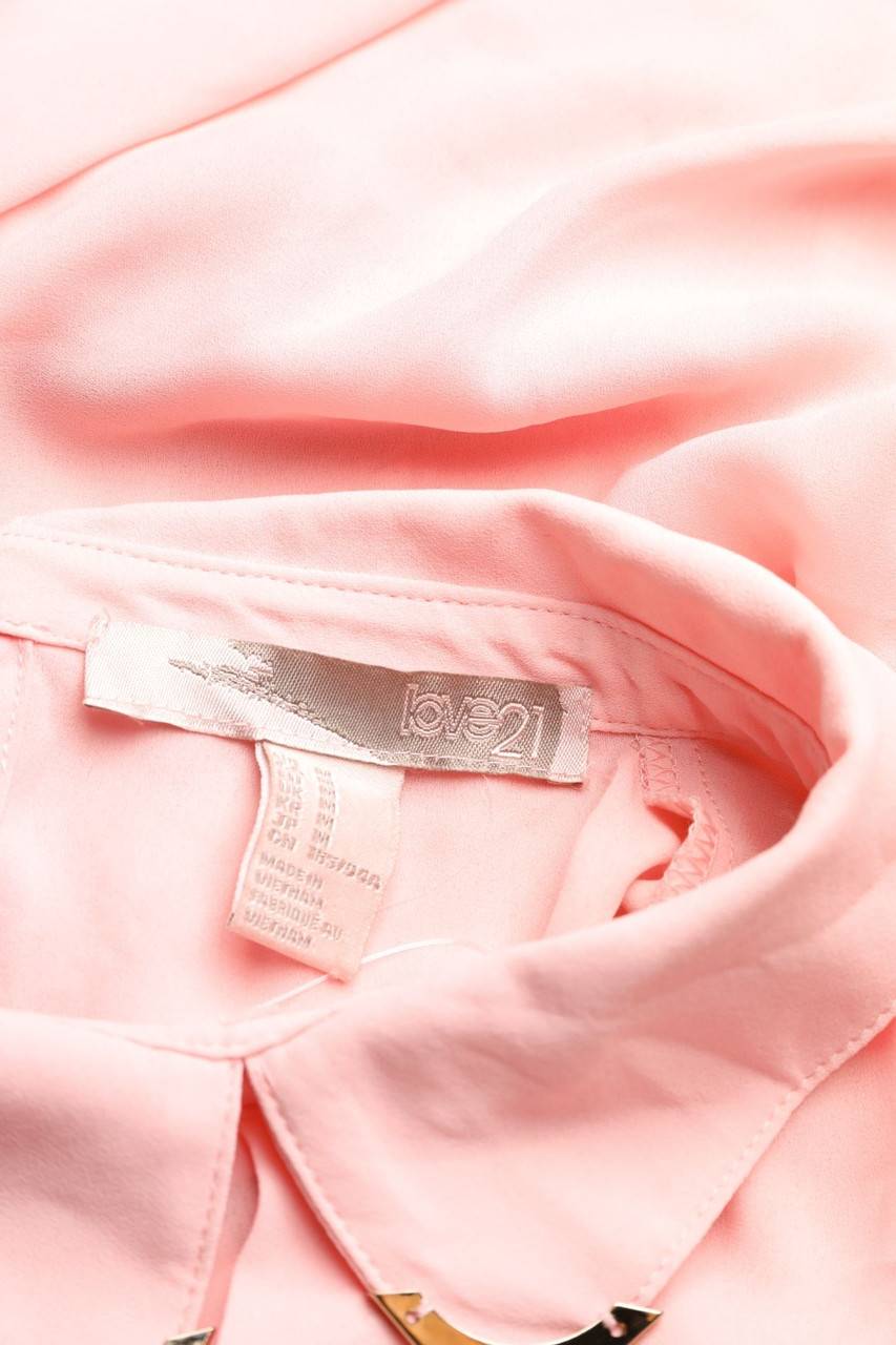Carou FOREVER 21 Bluse Mit Drapierung