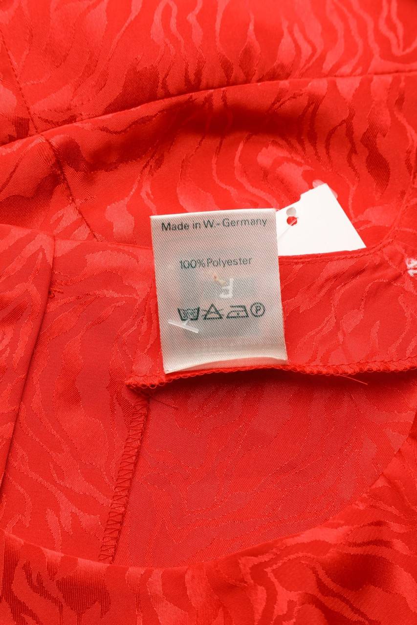 Carou FRANKENWÄLDER Vintage-Bluse Mit Muster