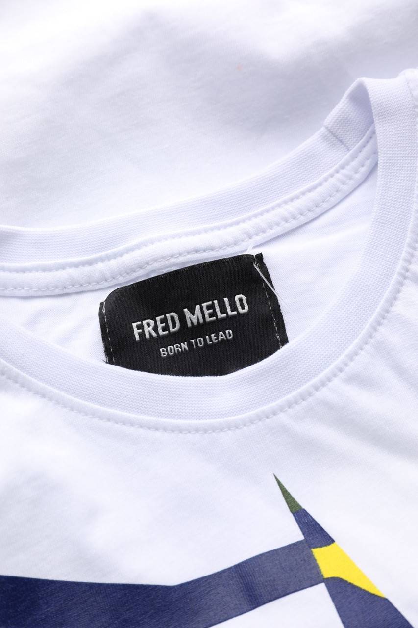 Carou FRED MELLO T-Shirt Mit Logo-Print