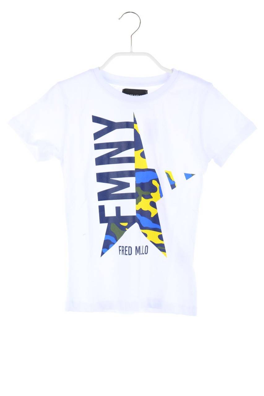 Carou FRED MELLO T-Shirt mit Logo-Print