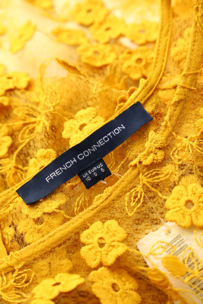 Carou FRENCH CONNECTION Kurzarm-Bluse