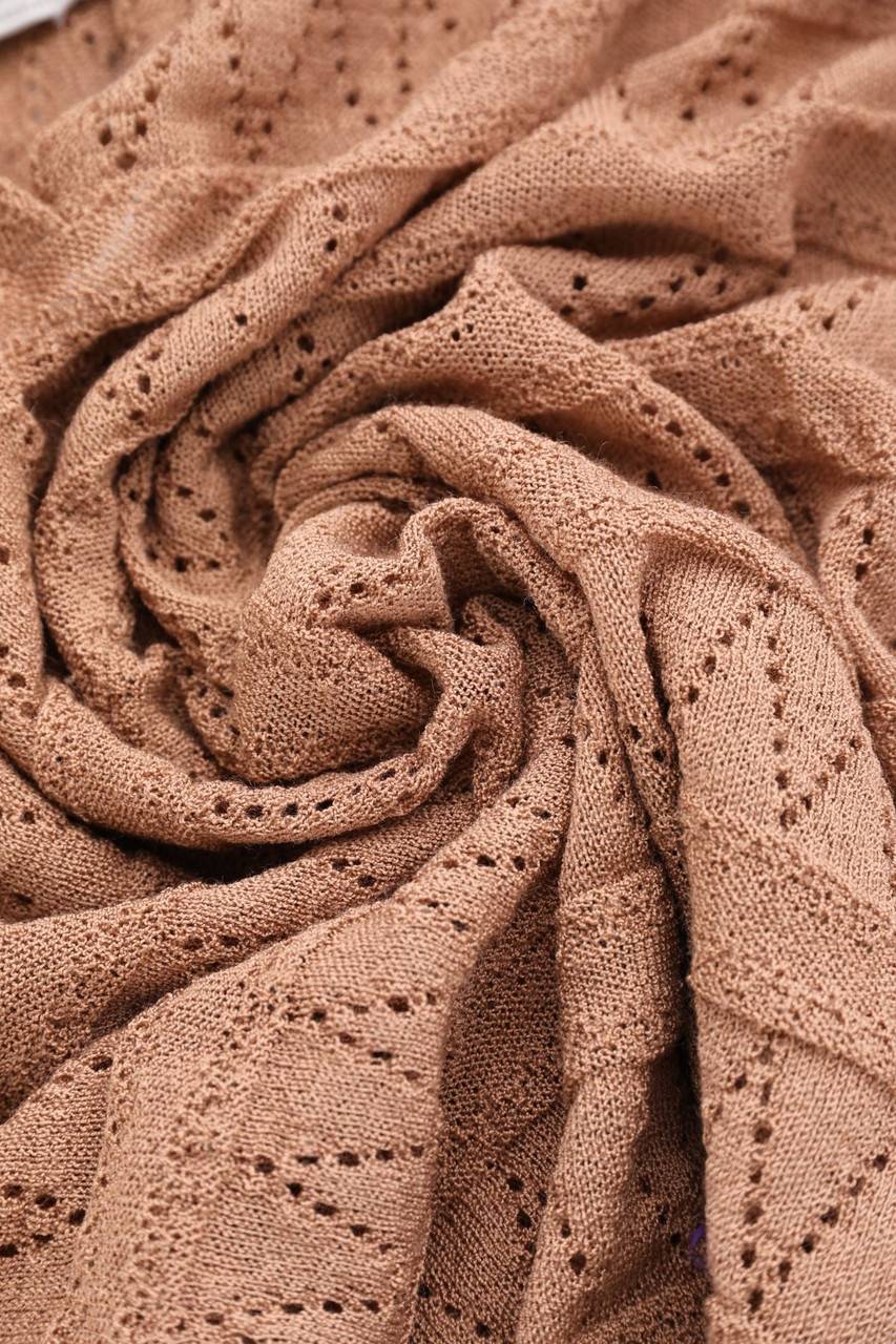 Carou FREYA Kurzarm-Shirt Mit Lochstrick-Details