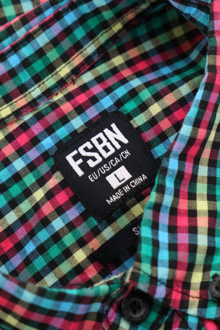 Carou FSBN Kurzarm-Hemd Mit Karo-Muster