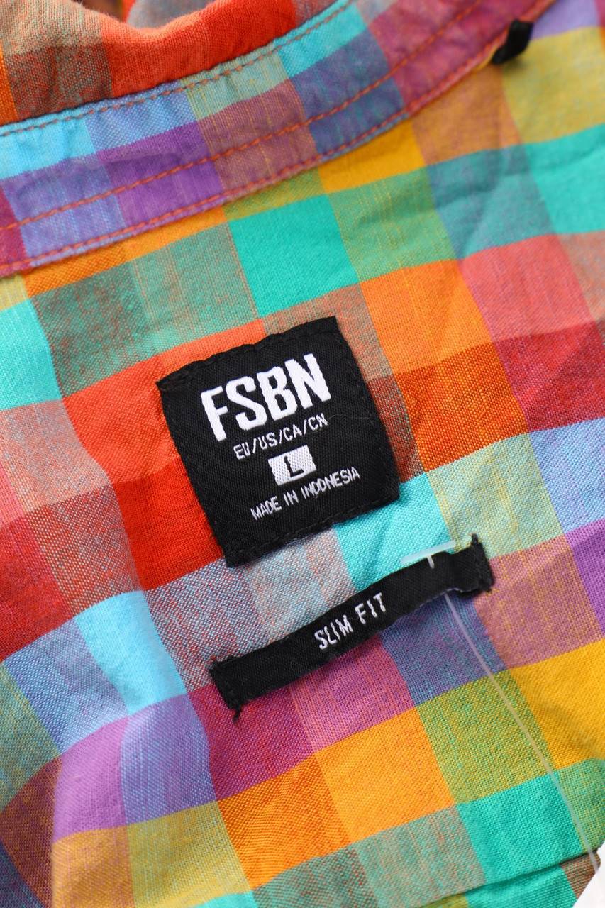 Carou FSBN Kurzarm-Hemd Mit Karo-Muster