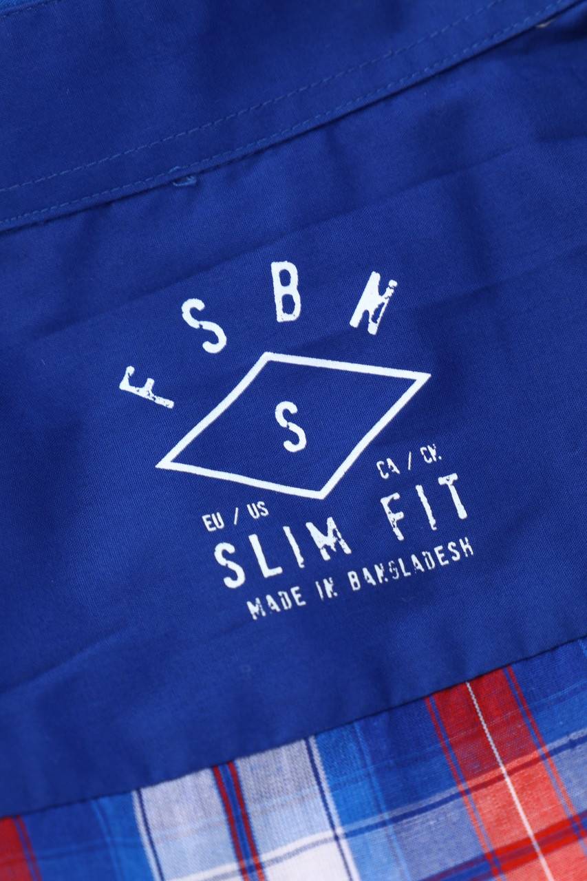 Carou FSBN Kurzarm-Hemd Mit Karo-Muster