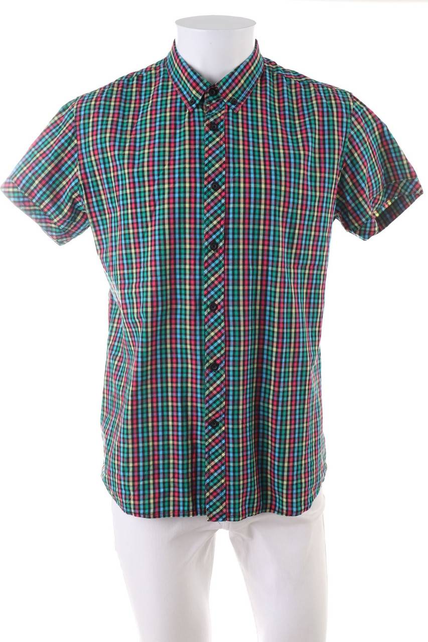 Carou FSBN Kurzarm-Hemd mit Karo-Muster
