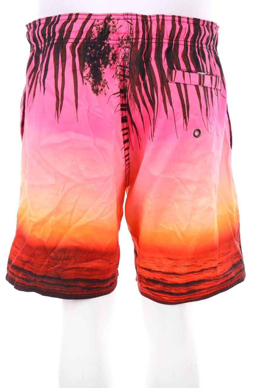 Carou FSBN Schwimm-Shorts Mit Tropical Print