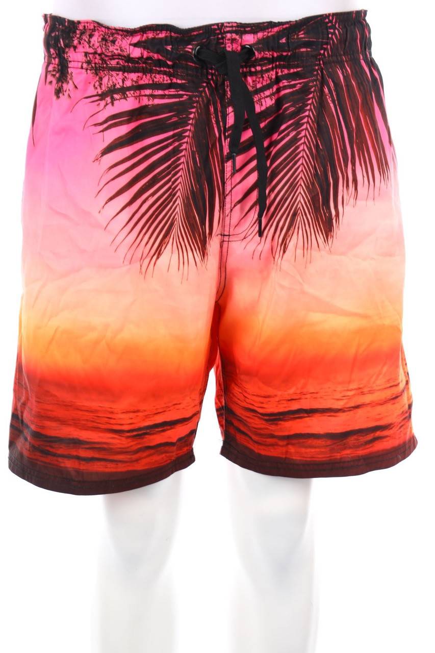 Carou FSBN Schwimm-Shorts mit Tropical Print