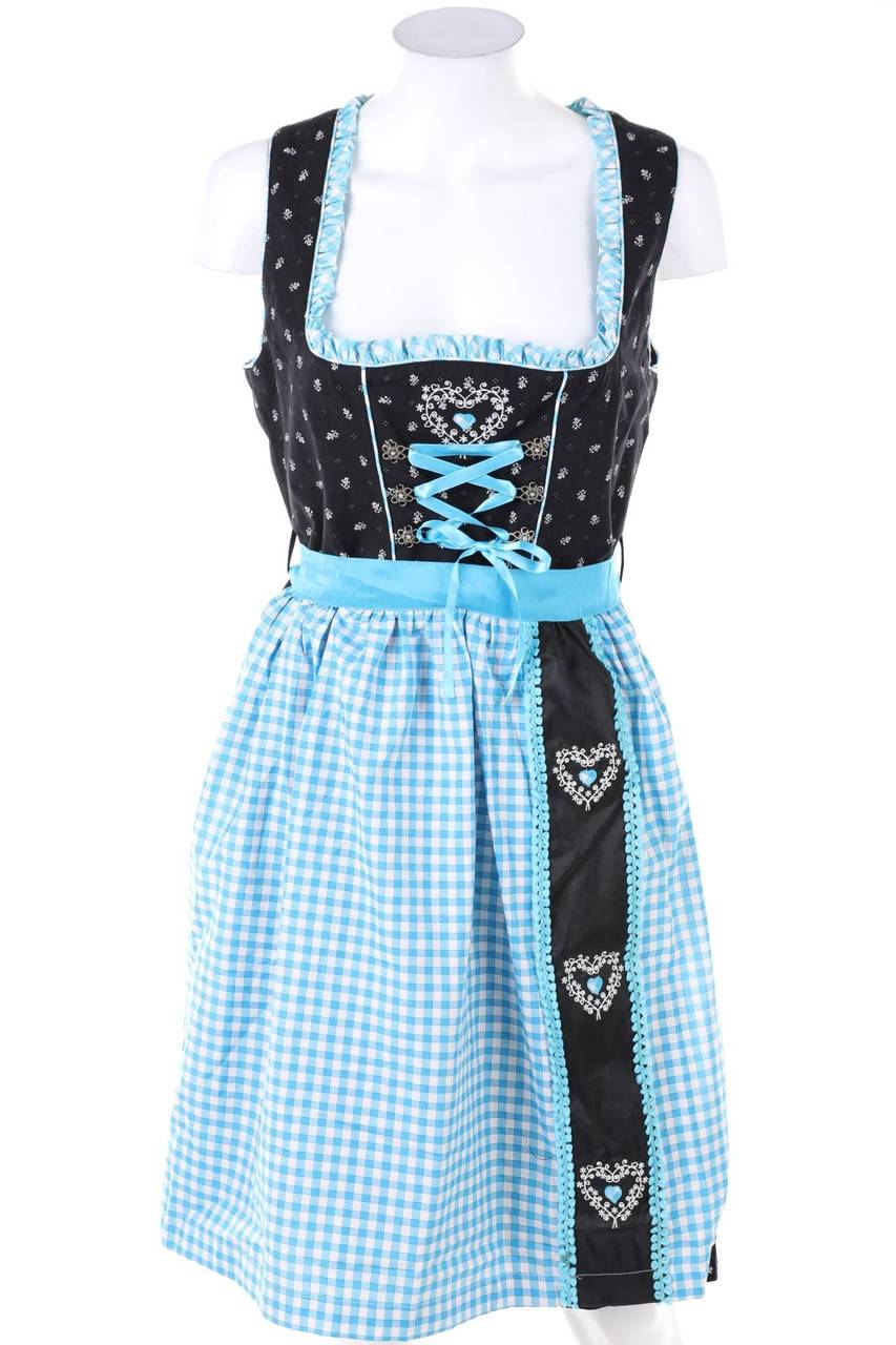 Carou fuchs TRACHTENMODEN Dirndl mit Blumen-Print