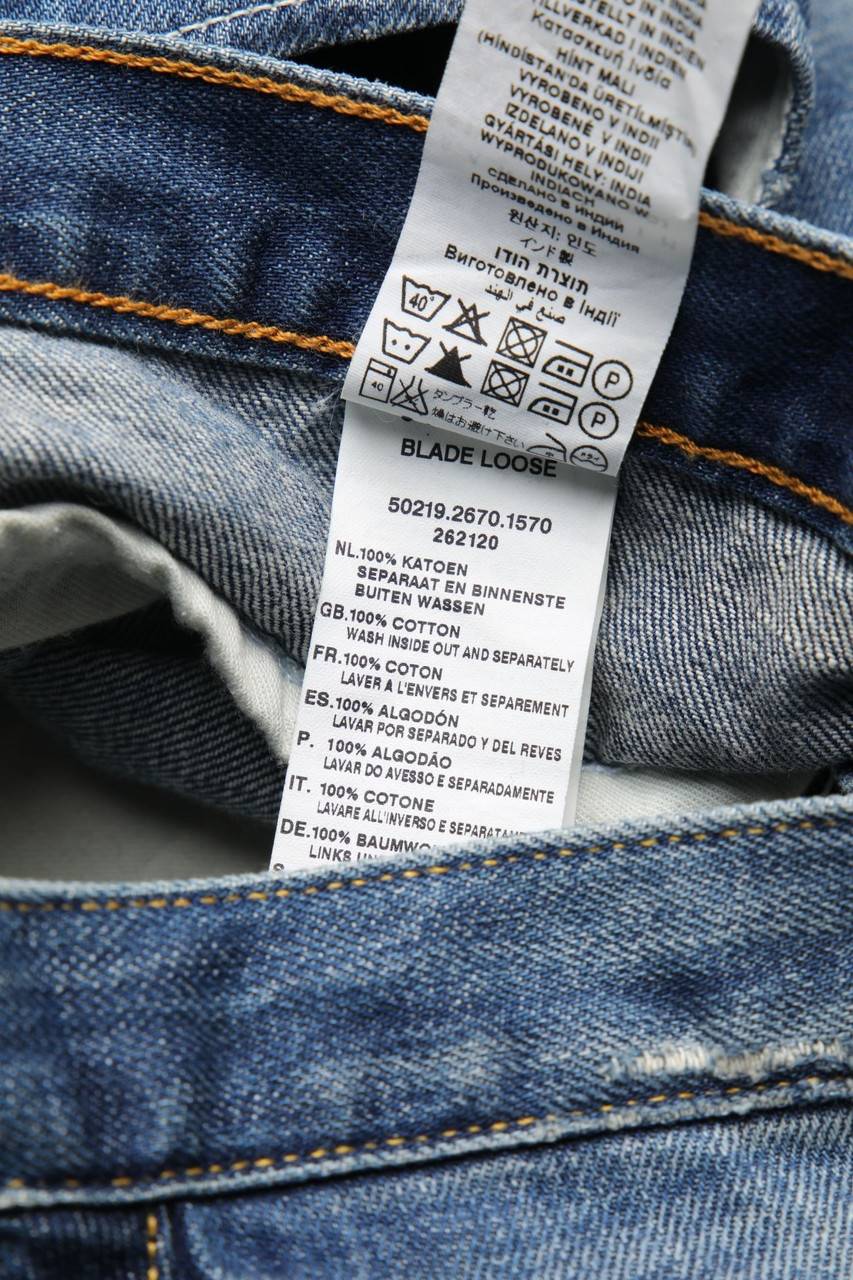 Carou G-STAR RAW Used Look Loose Cut Jeans