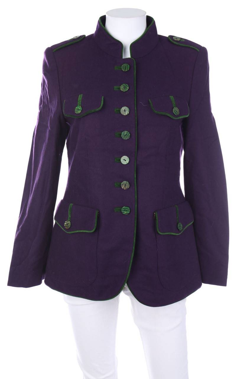 Carou Gaisberger Military-Jacke aus Merino-Wolle