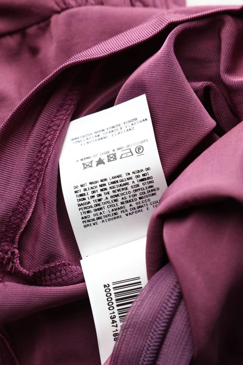 Carou Galliano Bluse Aus Jersey In Wickel-Optik