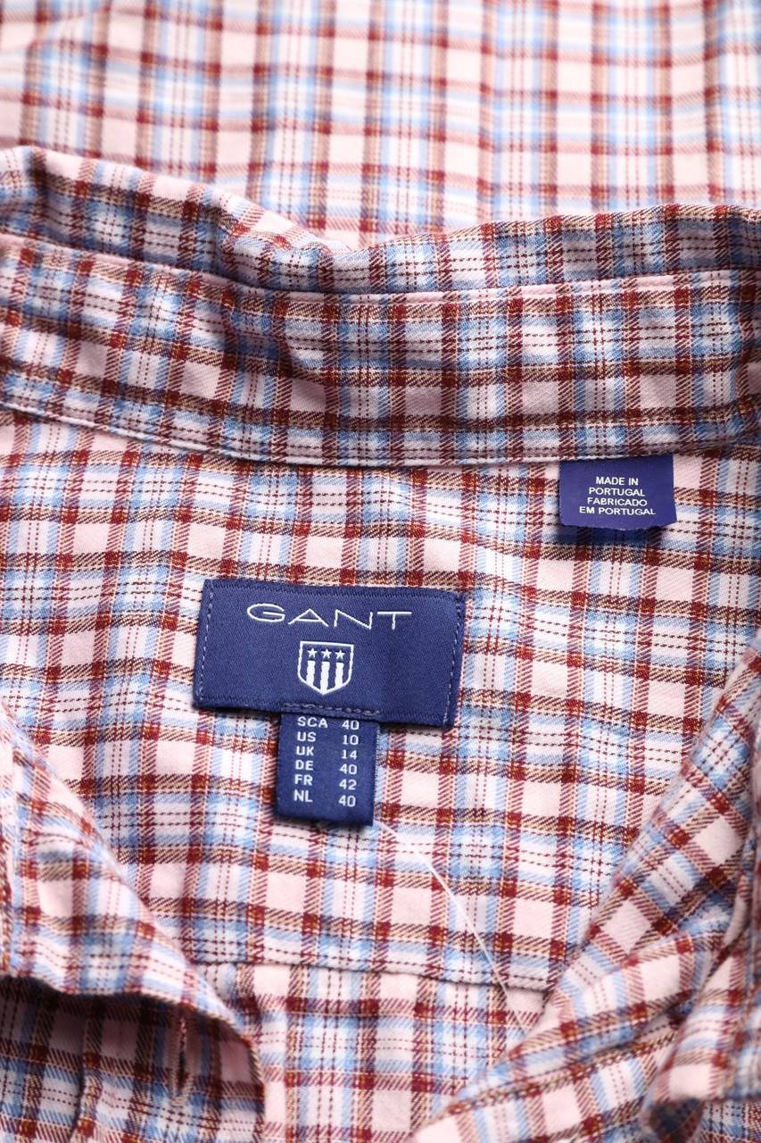 Carou GANT Hemd-Bluse Mit Karo-Muster