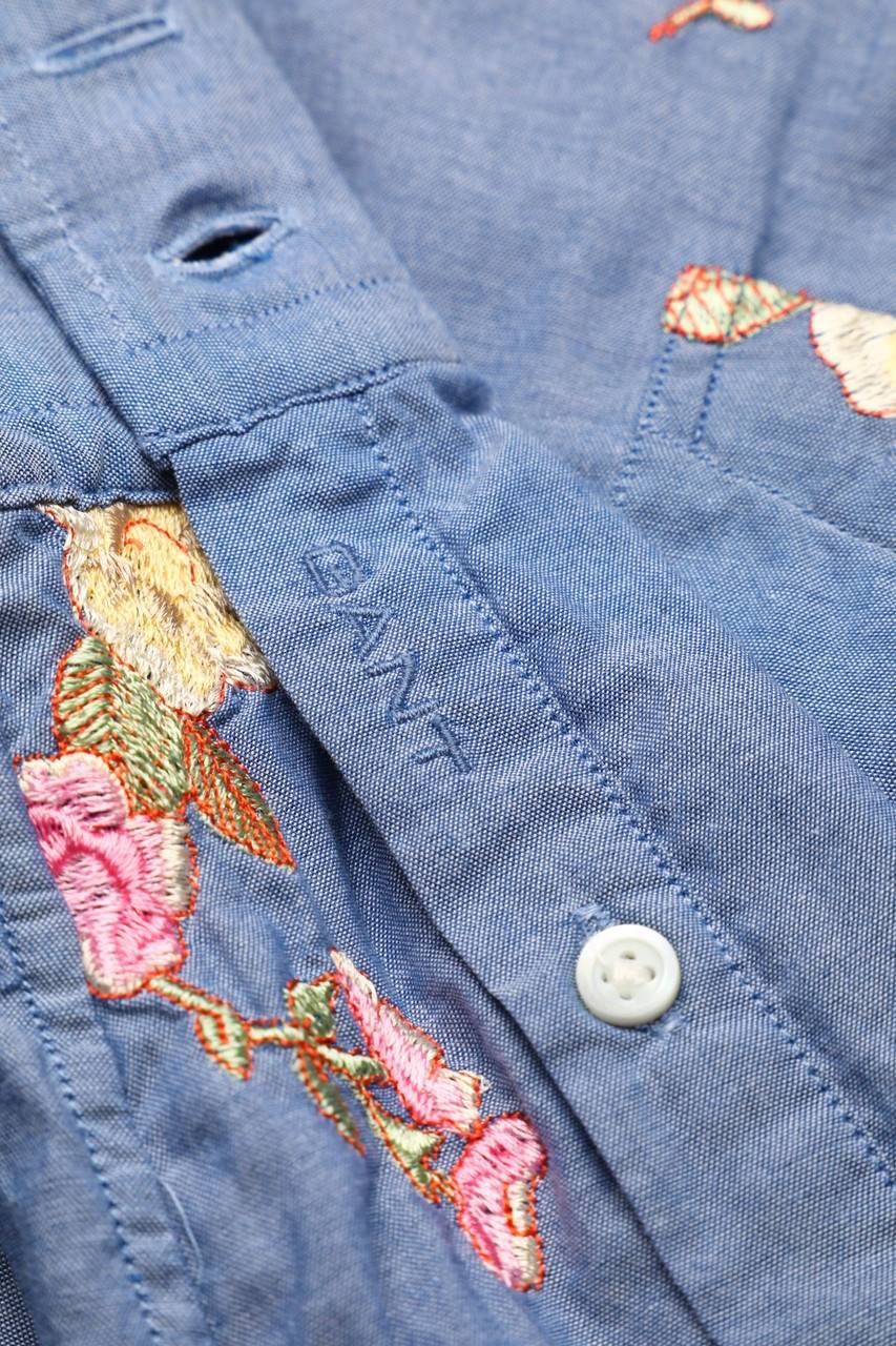 Carou GANT Hemd-Bluse Mit Stickereien