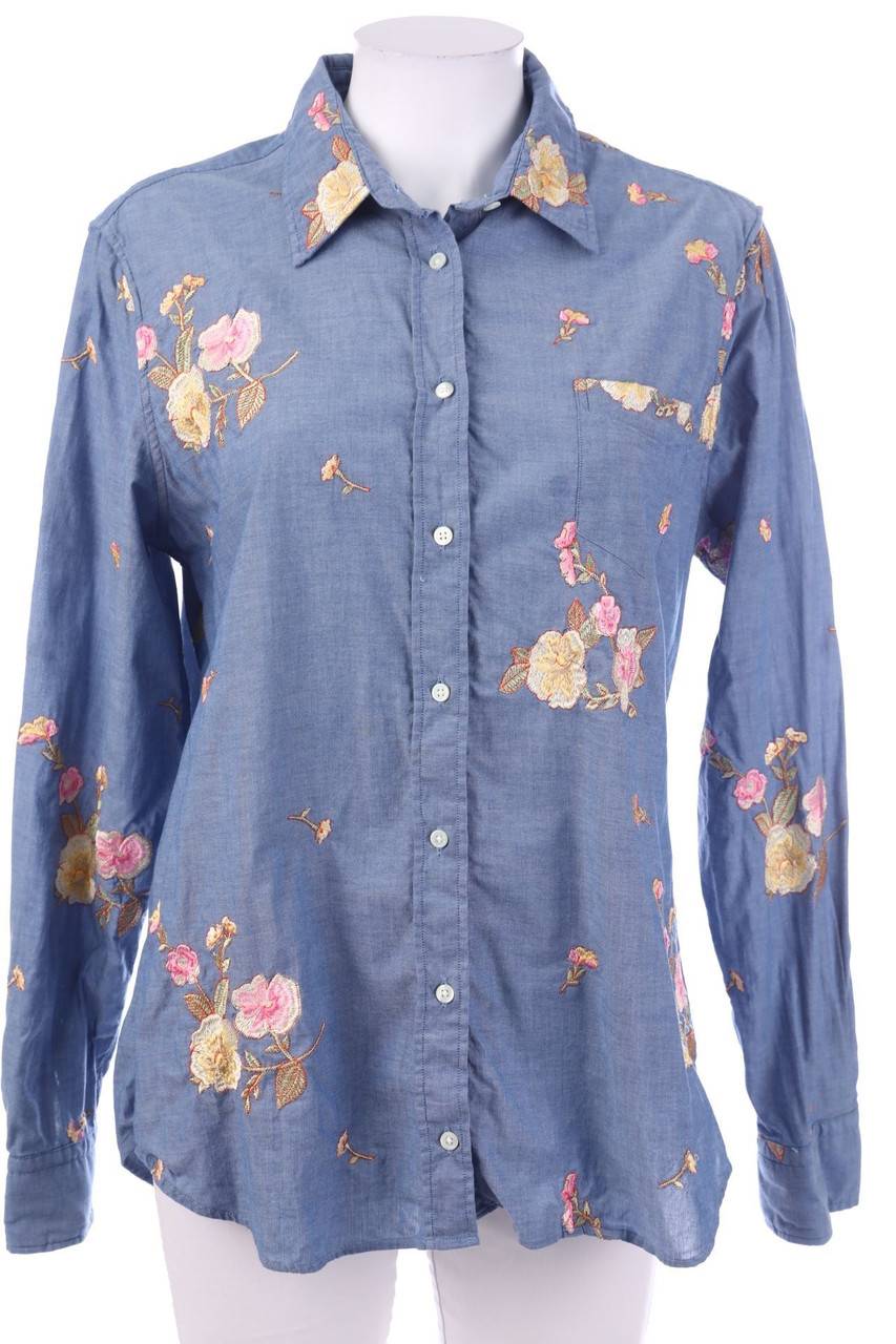 Carou GANT Hemd-Bluse mit Stickereien