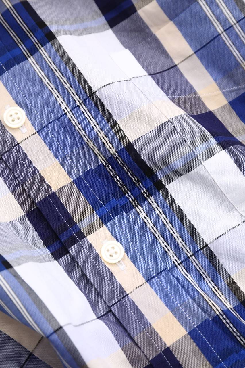 Carou GANT Kurzarm-Hemd Mit Button-down-Kragen