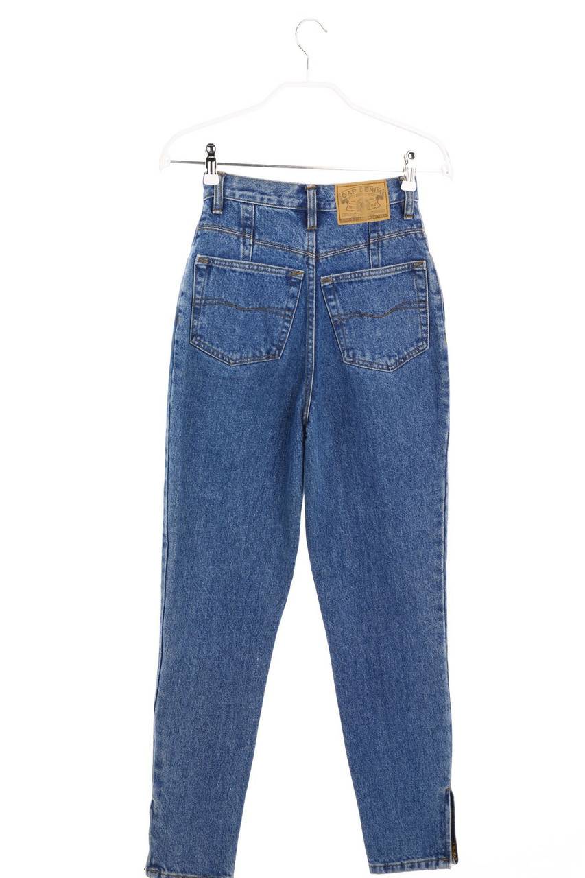 Carou GAP Mom-Jeans Mit Zipper