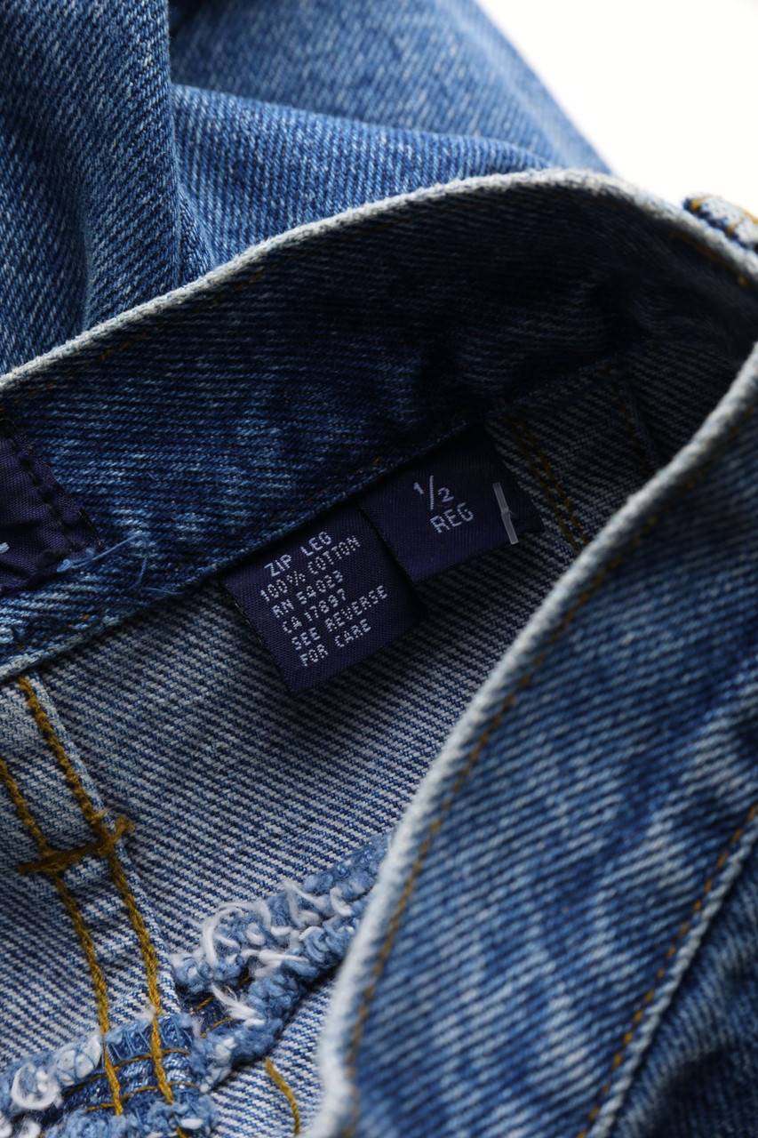 Carou GAP Mom-Jeans Mit Zipper