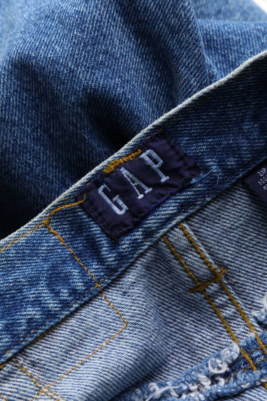 Carou GAP Mom-Jeans Mit Zipper