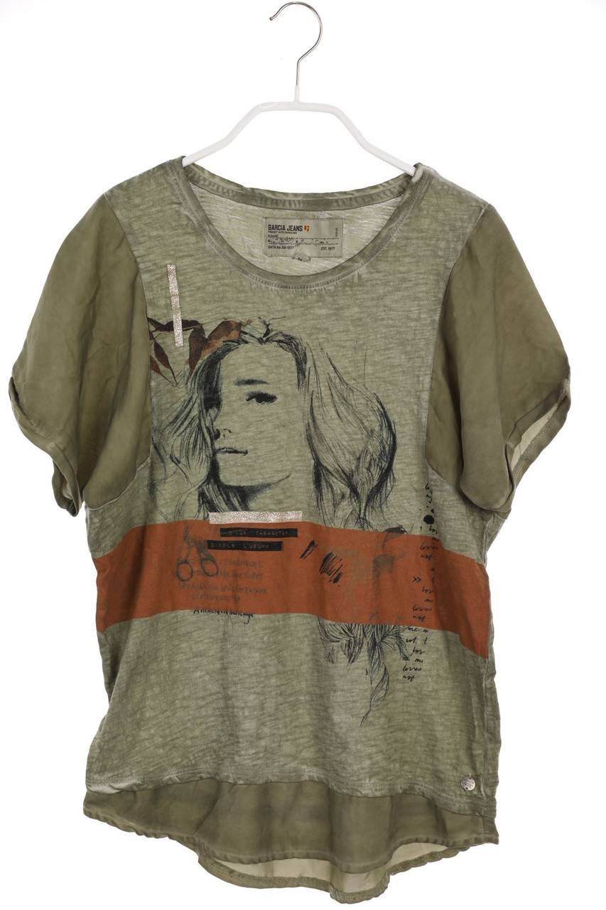 Carou Garcia Jeans T-Shirt mit Print