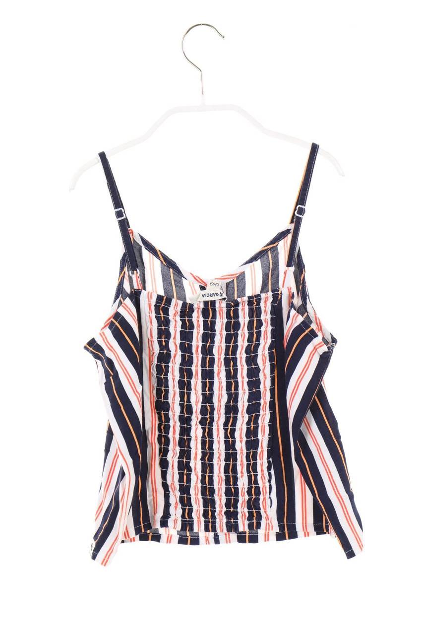 Carou Garcia Top Mit Streifen