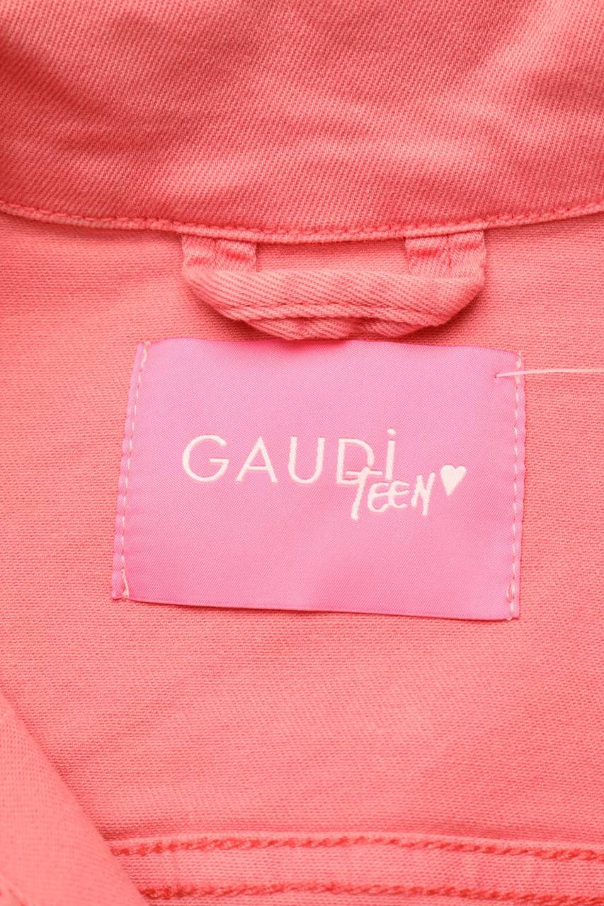 Carou GAUDÌ TEEN Denim-Jacke Mit Logo-Knöpfen