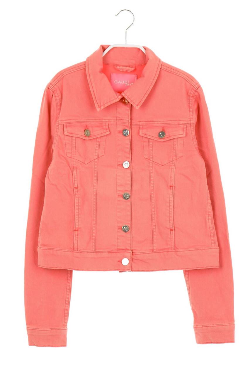 Carou GAUDÌ TEEN Denim-Jacke mit Logo-Knöpfen