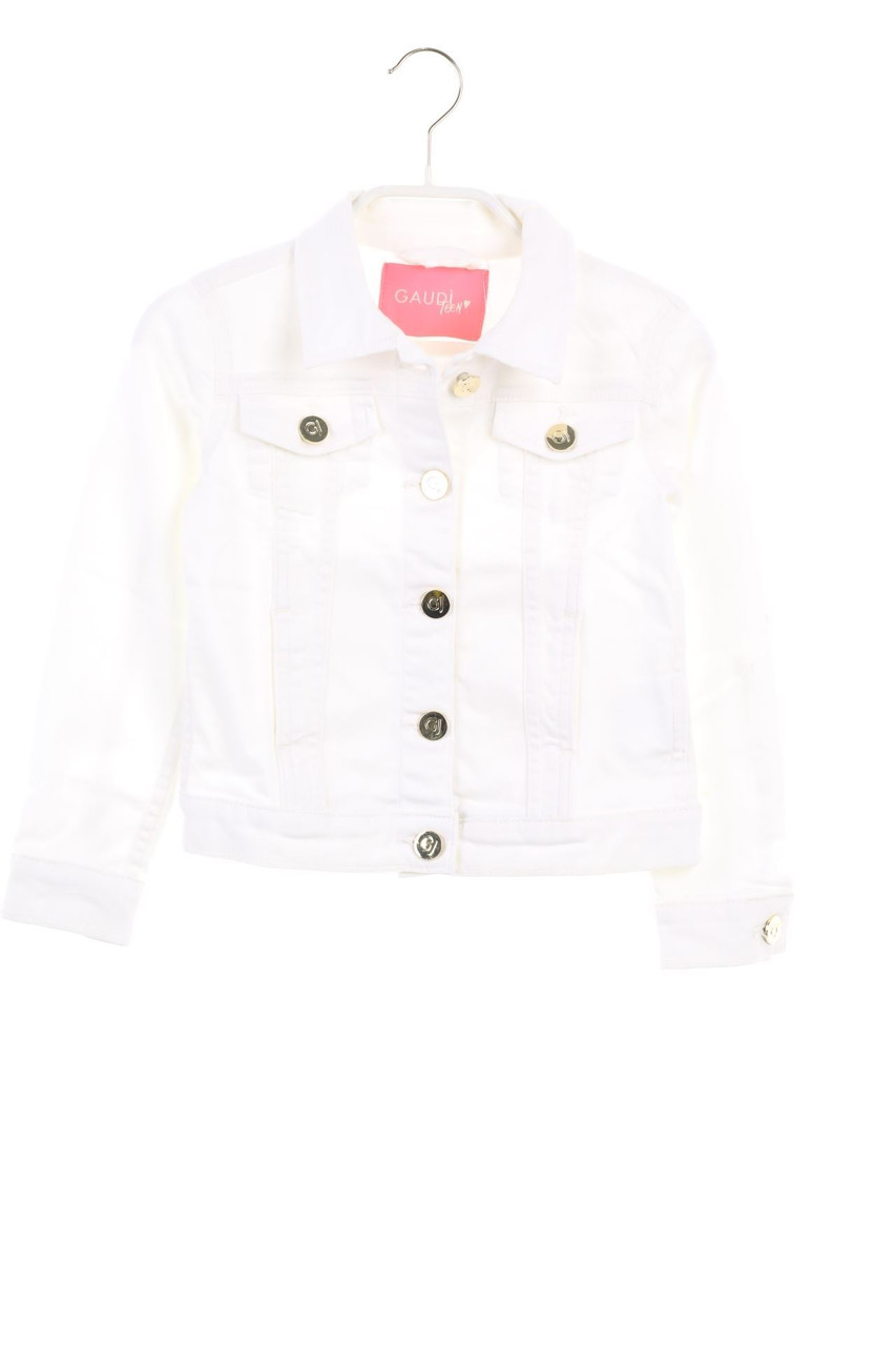 Carou GAUDÌ TEEN Denim-Jacke mit Logo-Knöpfen