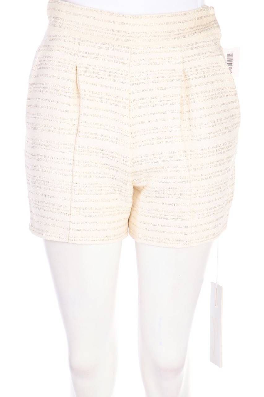 Carou Genny Shorts mit Metallic-Effekt