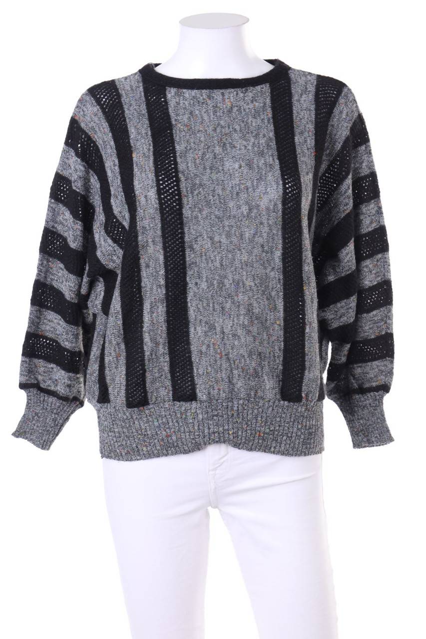 Carou George Bernard Batwing-Pullover mit Wolle