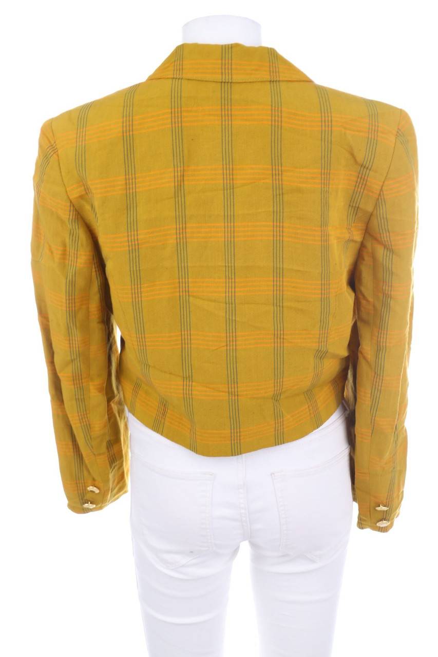 Carou Gil Bret Vintage-Blazer Mit Karo-Muster