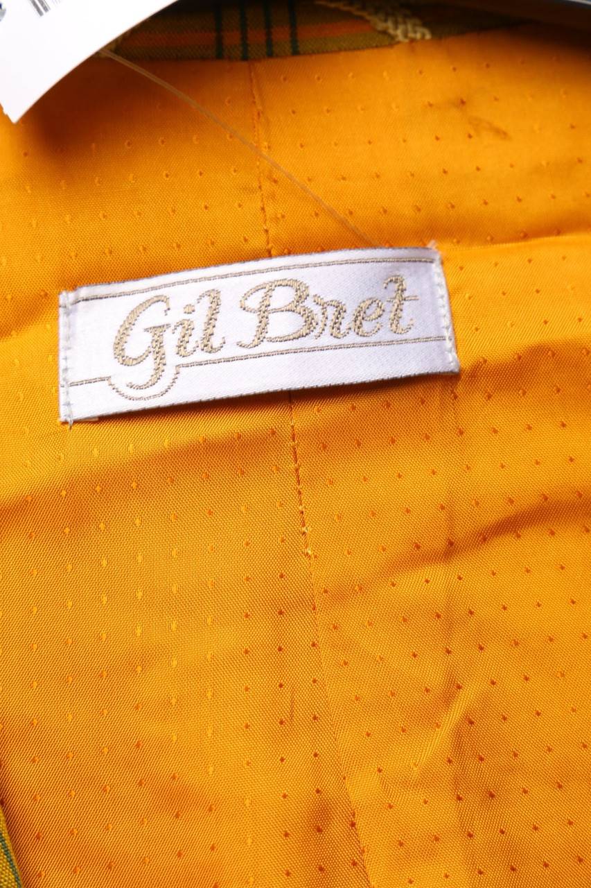 Carou Gil Bret Vintage-Blazer Mit Karo-Muster