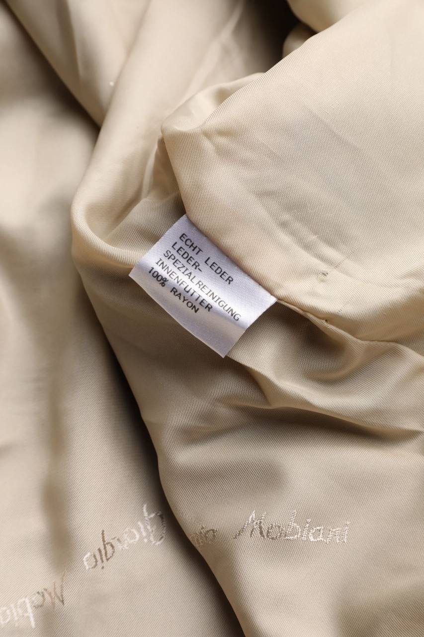 Carou GIORGIO MOBIANI Vintage-Lederjacke