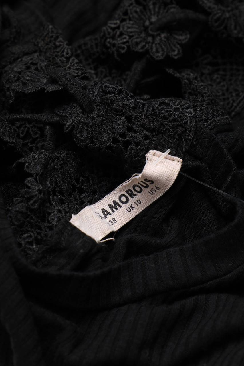 Carou GLAMOROUS Cropped-Shirt Mit Schnürung
