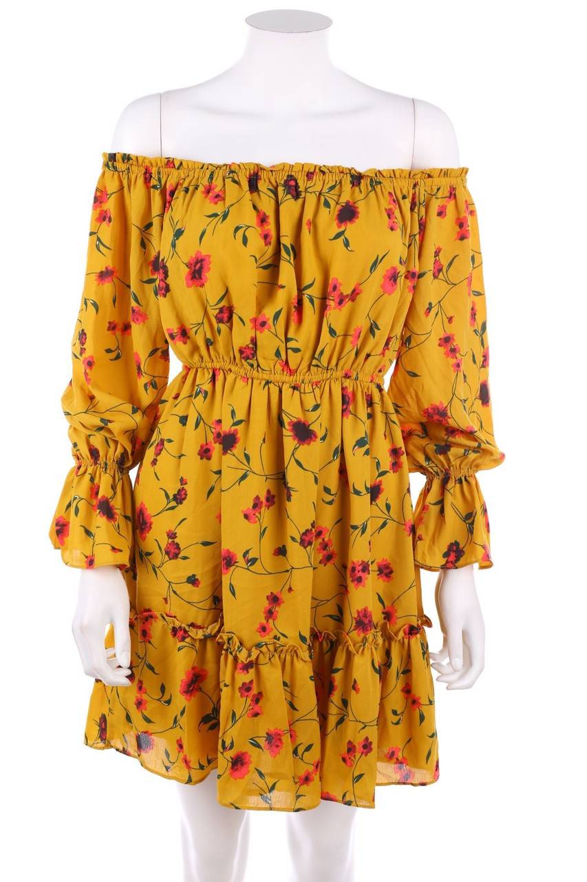 Carou GLAMOROUS Kleid mit Blumen-Print