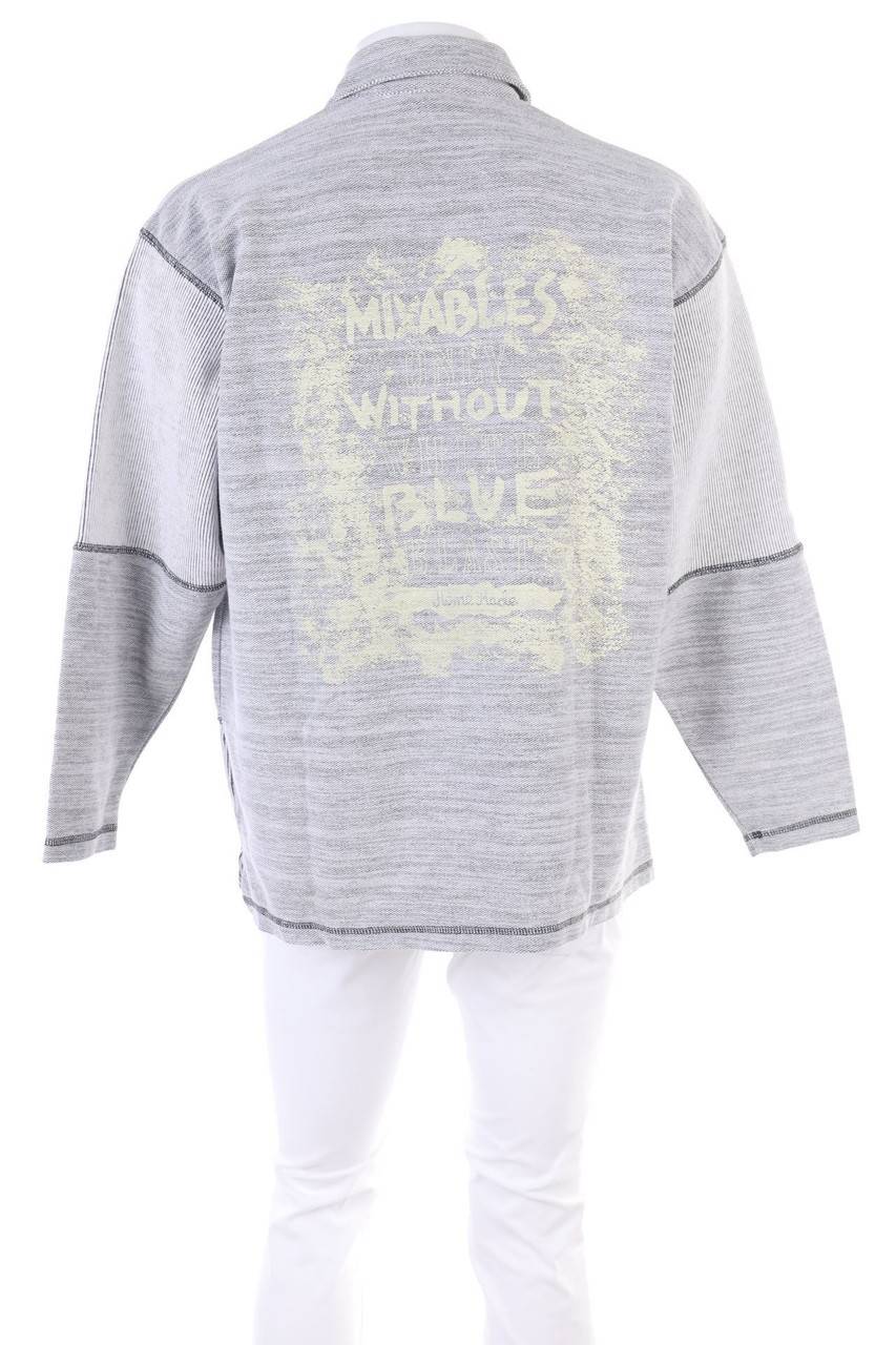 Carou GO WEST Pullover Mit Statement-Print