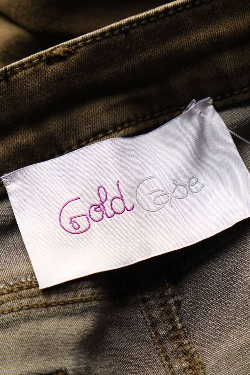 Carou Gold Case Skinny-Jeans