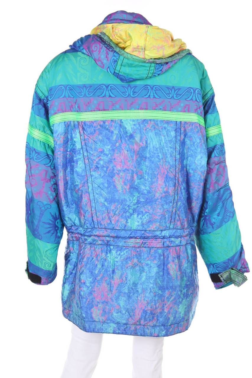 Carou GOLDWIN Vintage-Skijacke Mit Print