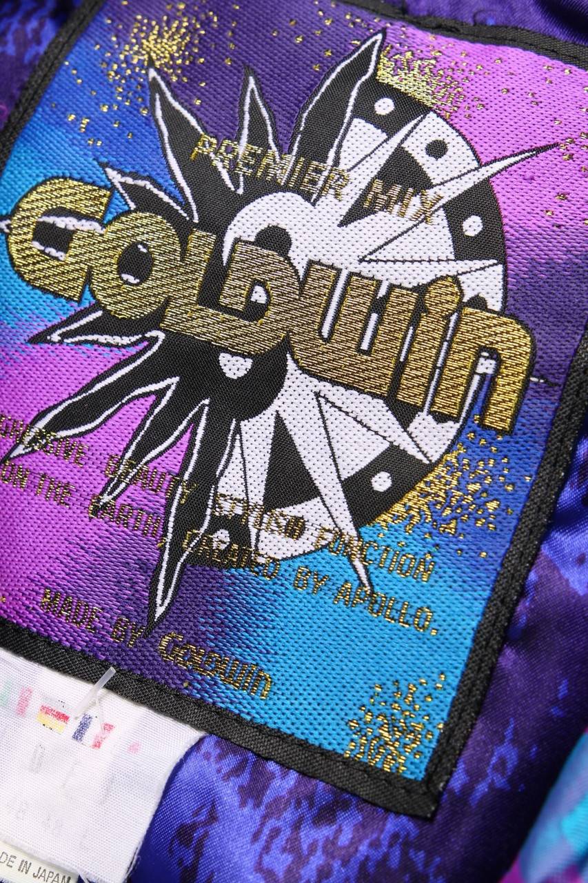 Carou GOLDWIN Vintage-Skijacke Mit Print