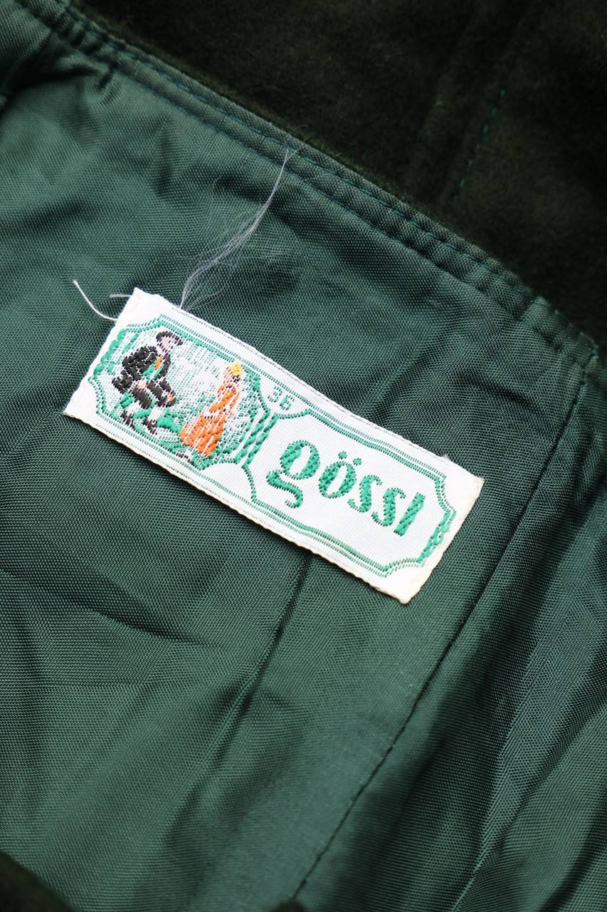 Carou Gössl Vintage-Trachten-Shorts Aus Schurwolle